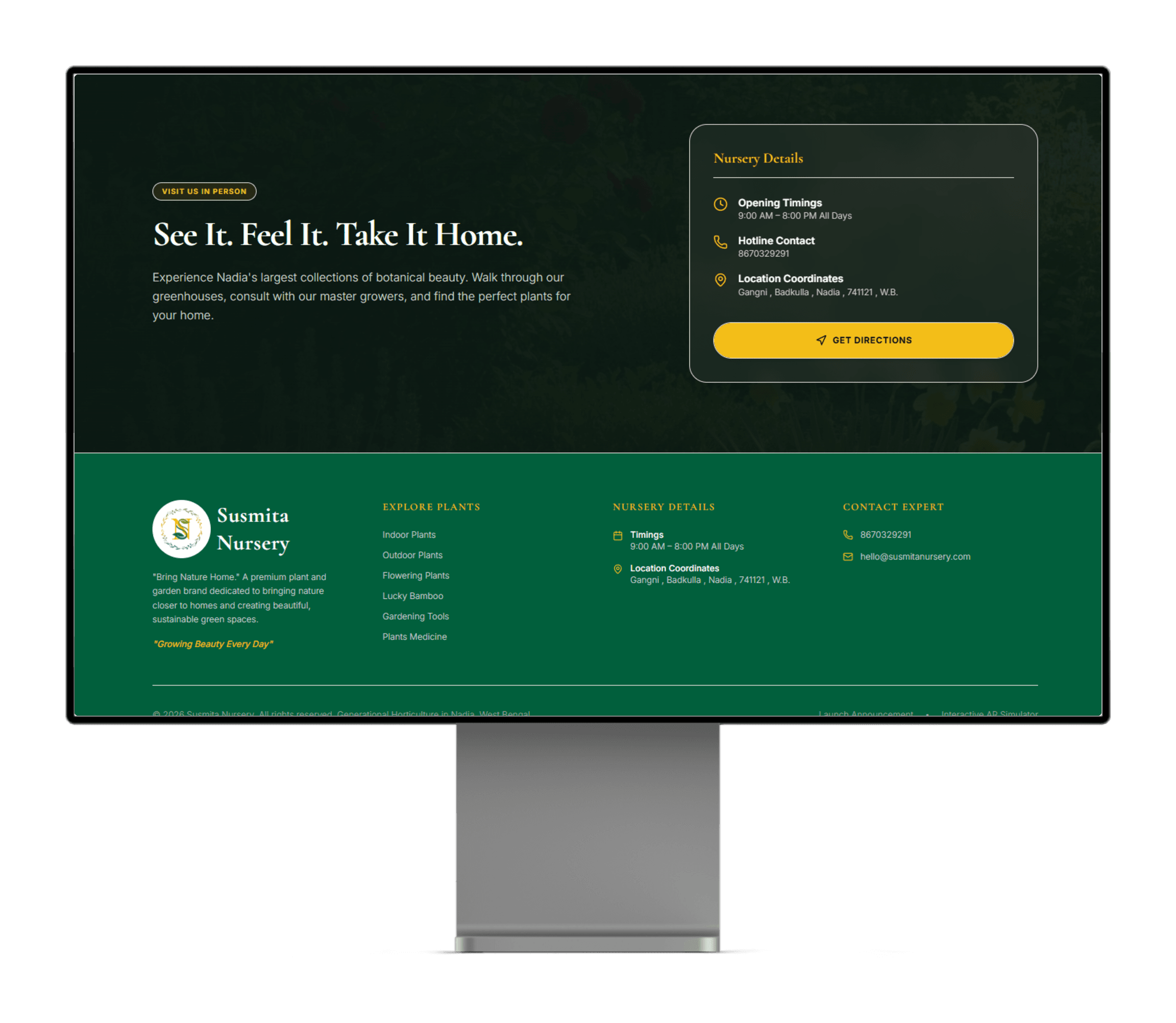 Desktop layout mockup 1
