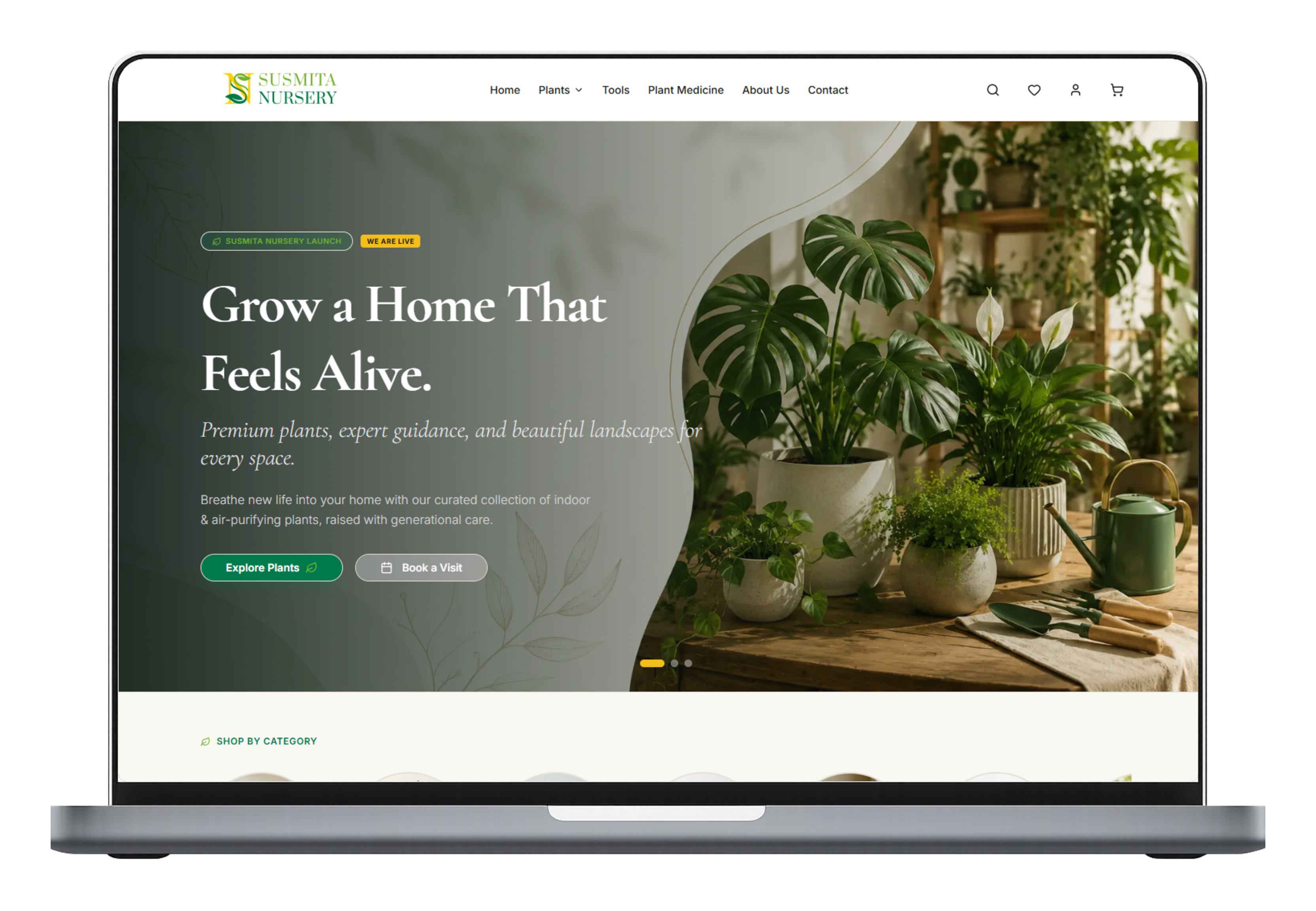 Laptop layout mockup 1